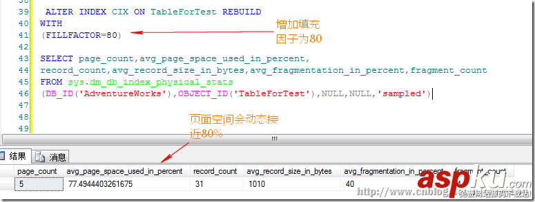 sql碎片整理,sql索引碎片,解決碎片的辦法