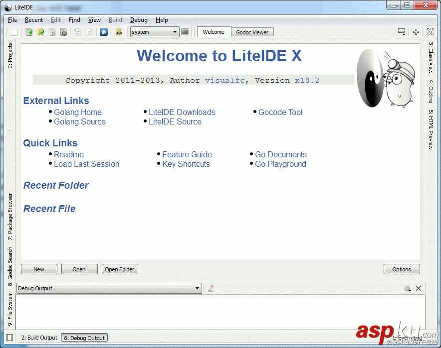 Go,開發工具,LiteIDE,基礎學習