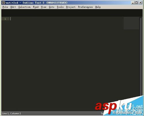 SublimeText,菜單欄