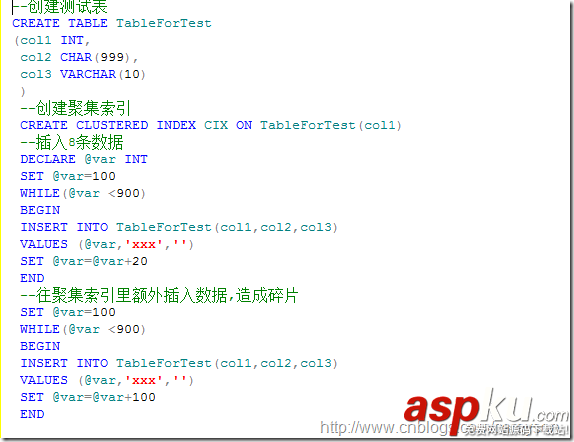 sql碎片整理,sql索引碎片,解決碎片的辦法