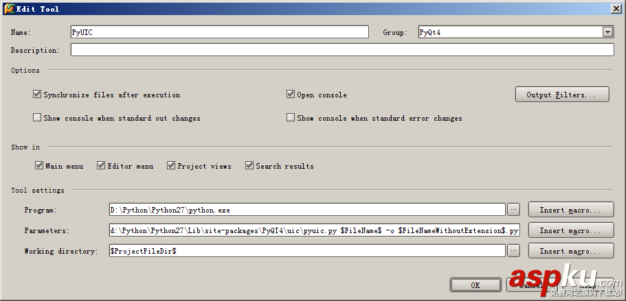 pycharm,pyqt設置