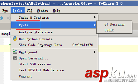 pycharm,pyqt設置