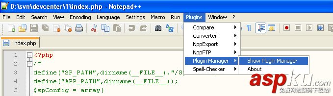 Notepad++,快捷鍵,正則表達式