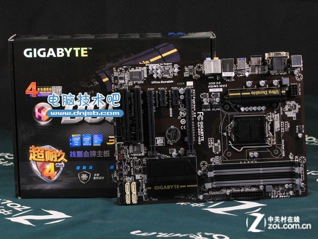 Intel主流實惠之選 技嘉B85-HD3僅575元 
