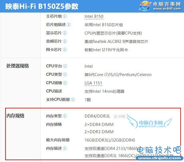 哪些主板支持DDR4？怎么看主板支持DDR4內存？