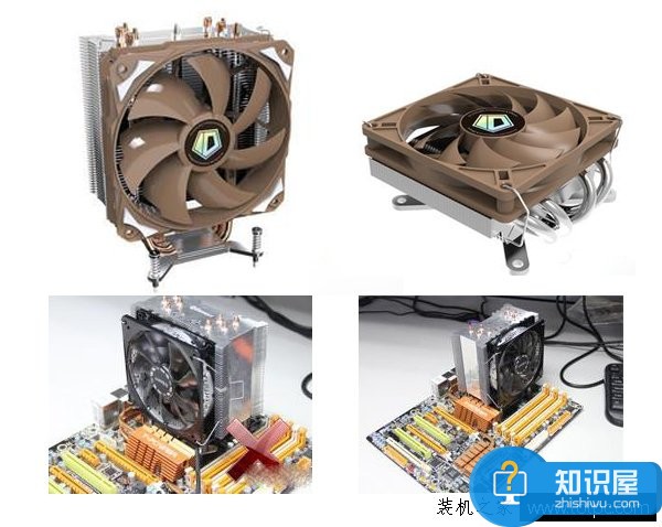 組裝電腦教程圖解 怎么安裝CPU散熱器電源跳線