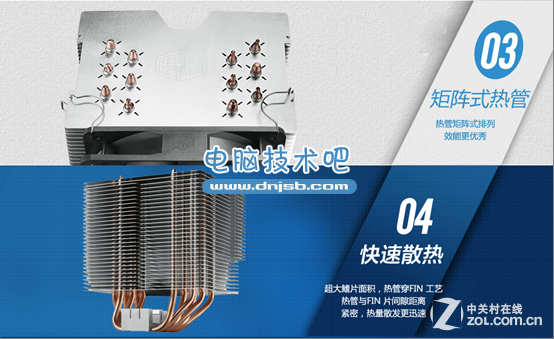 超大靜音風扇 酷冷至尊發布Hyper612 V2 