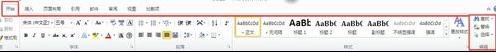 word2010中介紹選項卡的功能