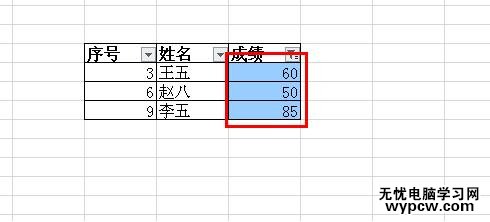 wps顯示同顏色數據