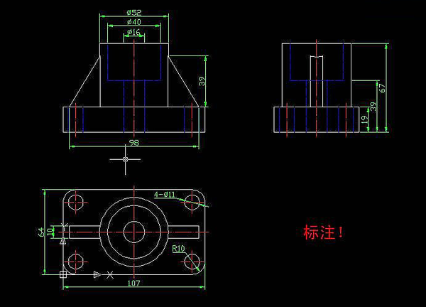 AutoCAD如何將三維模型投影到二維平面上？
