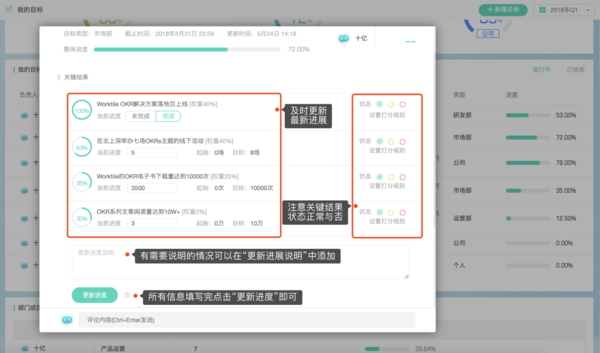 如何用Worktile做OKR目標管理？OKR工具教程