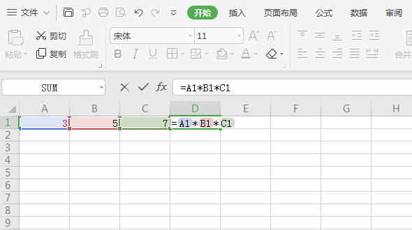 跟我學WPS：基礎的Excel表格乘法函數公式