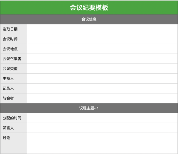 用好印象筆記這8個必備模板，幫你大幅提升工作效率