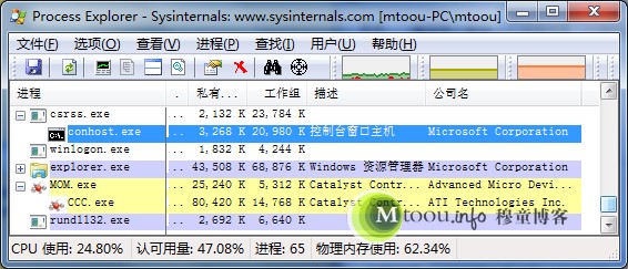 Conhost.exe與Csrss.exe之間的密切關系