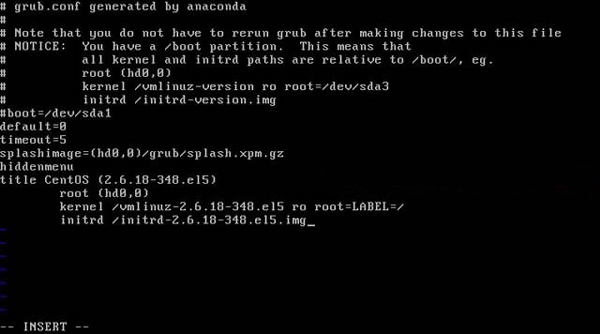  CentOS開機時出現GRUB引導錯誤怎么辦？