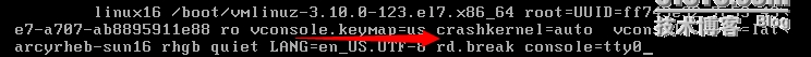 Centos 7.0 系統密碼破解圖文方法2
