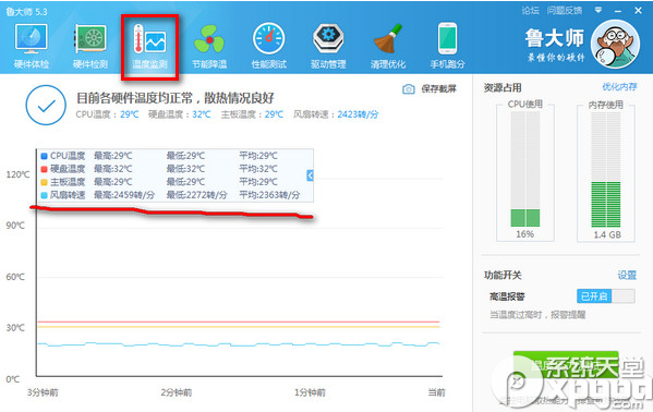 魯大師如何看cpu風扇轉速？魯大師查看風扇轉速方法