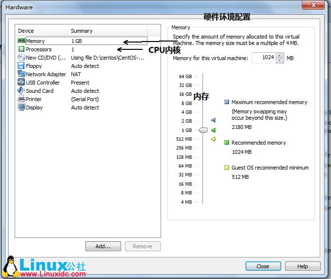 Linux系統CentOS在VMware下的安裝圖解