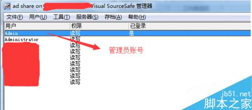 如何給SourceSafe的用戶分配權限