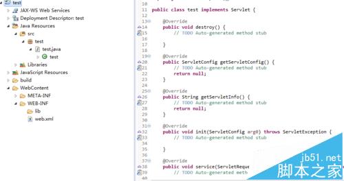 eclipse怎么創建servlet中class并配置servlet