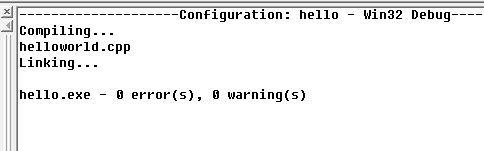 windows程序設計編寫Hello world 程序