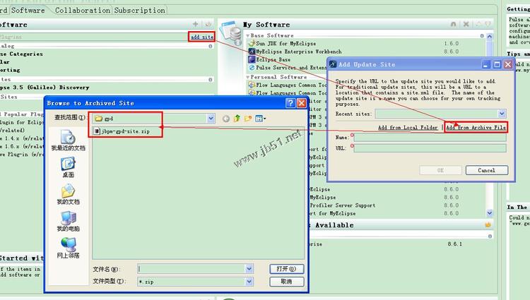 Myeclipse9.0集成jBPM4.4插件 - 武林網