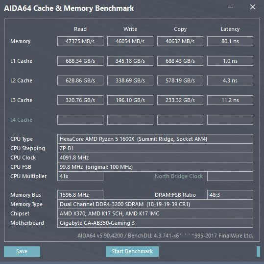 AMD Ryzen5電腦插四根內存實測 超頻給力