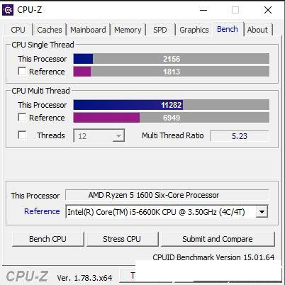 AMD銳龍Ryzen5-1600測試成績爆出 基準測試成績超過同級i5處理器