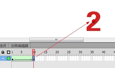 Flash cs6動畫制作掃盲教程：[6]補間形狀提示