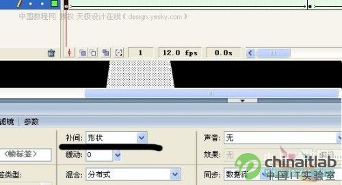 Flash打造窗紗飄動的音樂動畫_中國設計秀整理