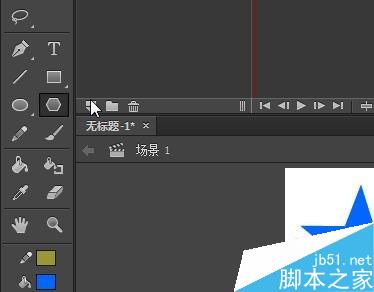 flash中制作來回動的星星，變色 變大小