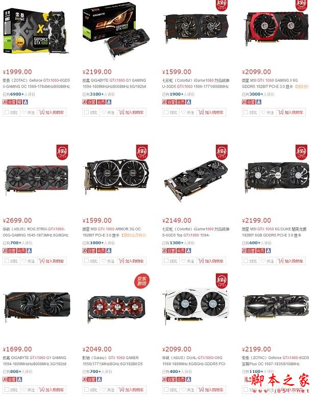 RX480和GTX1060選哪個好？GTX1060對比RX480區別對比詳細評測圖解