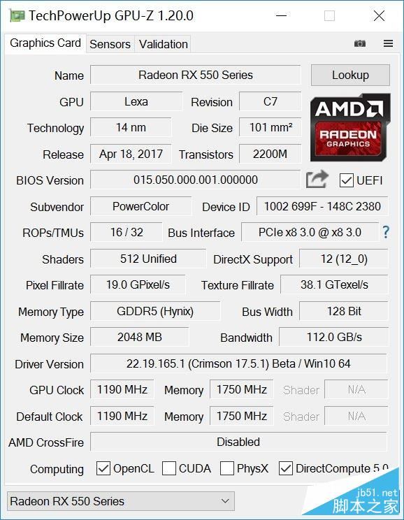 完勝1030的誠意之作 Radeon RX 550首測 