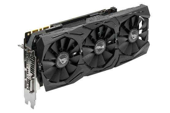 超級卡皇 華碩ROG STRIX GTX1080Ti問世 