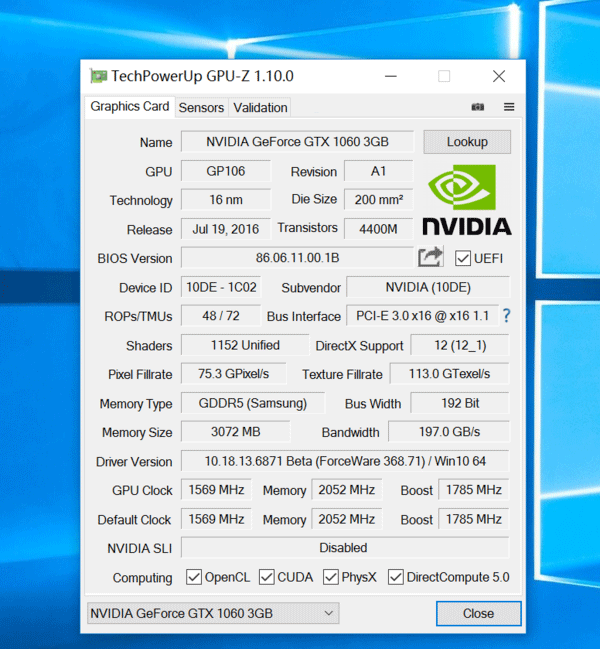 GTX1060 3GB版怎么樣 GTX1060 3GB版首發評測