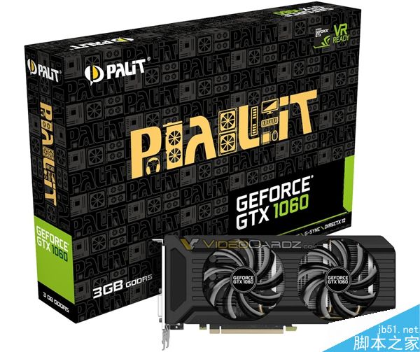 1599元大殺RX 480！GTX 1060 3G正式發布