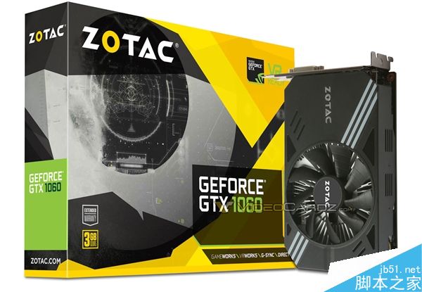 1599元大殺RX 480！GTX 1060 3G正式發布