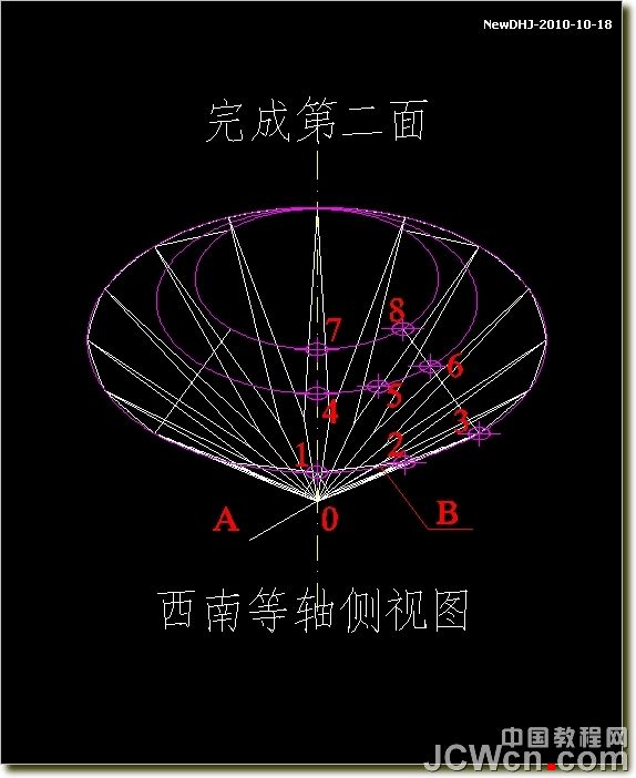 AutoCAD繪制璀璨的鉆石戒指 武林網 AutoCAD教程