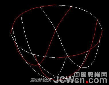 AutoCAD 2011教程：用曲面命令制作帽子,PS教程,思緣教程網