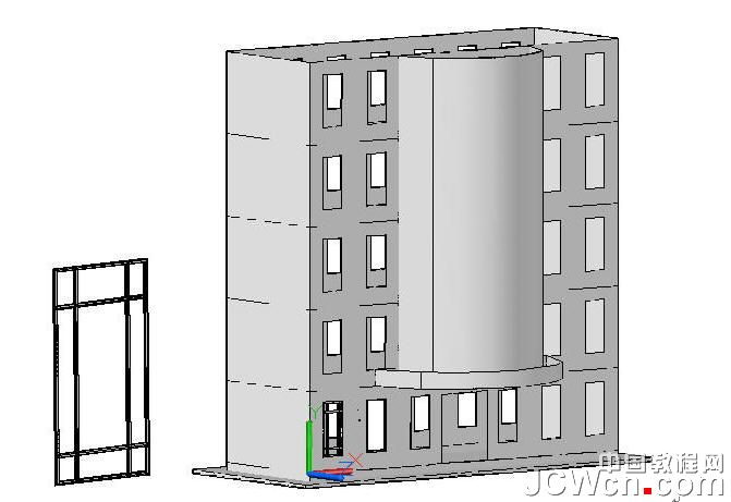 autocad 2011曲面命令創建樓房 武林網 autocad教程