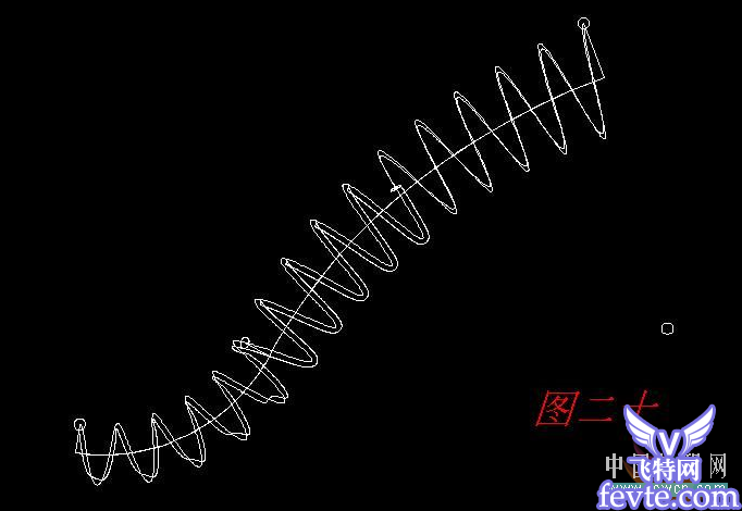autocad 2008繪制彈簧教程 武林網 autocad教程