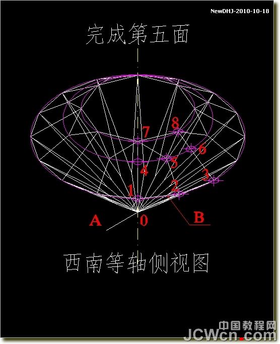 AutoCAD繪制璀璨的鉆石戒指 武林網 AutoCAD教程
