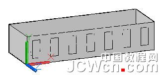 autocad 2011曲面命令創建樓房 武林網 autocad教程