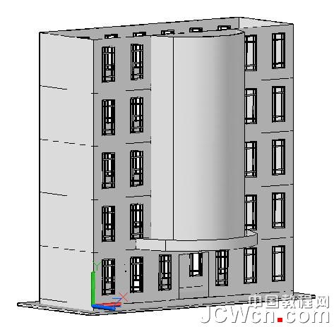 autocad 2011曲面命令創建樓房 武林網 autocad教程