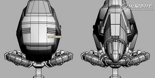 3DSMAX打造未來飛行器 武林網 3DSMAX建模教程