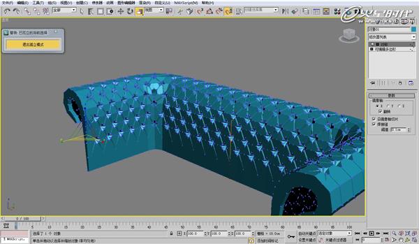 3DSMAX歐式沙發建模教程 武林網 3DSMAX建模教程