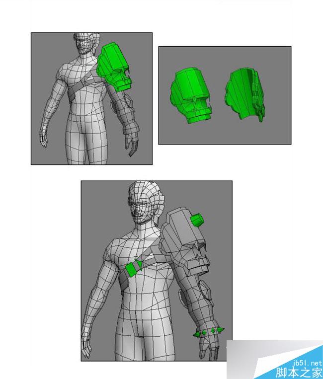 3dmax制作韓國游戲人物模型 武林網 3dsmax教程