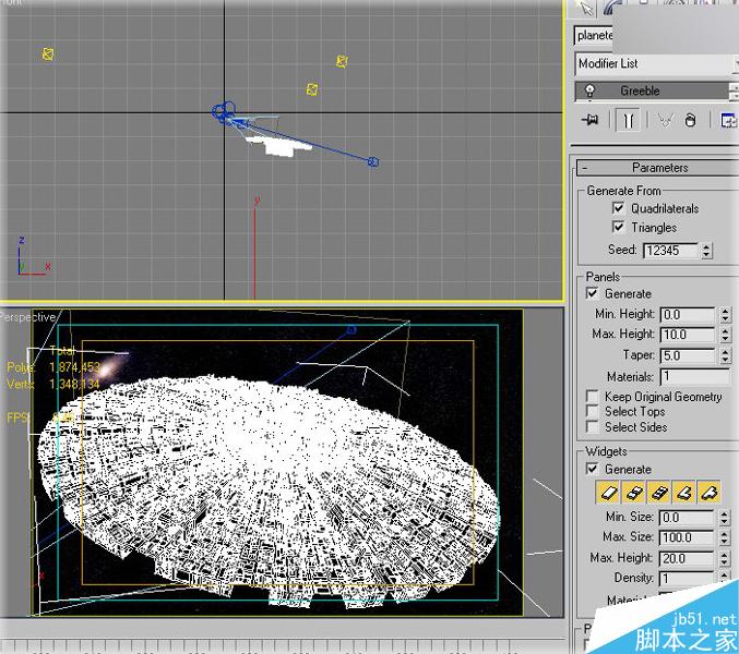 3DSMAX打造科幻場景 武林網 3DSMAX建模教程