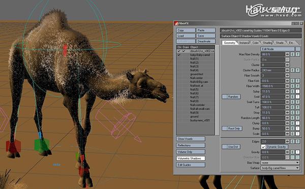3DSMAX制作沙漠里的駱駝 武林網 3DSMAX建模教程