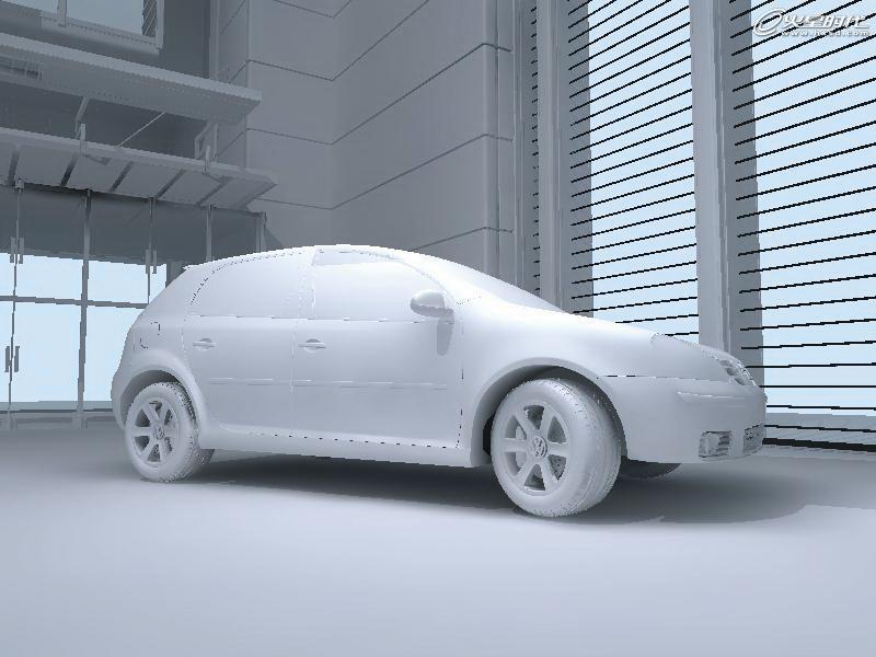 3DSMAX和VRay汽車渲染教程 武林網 3DSMAX渲染教程